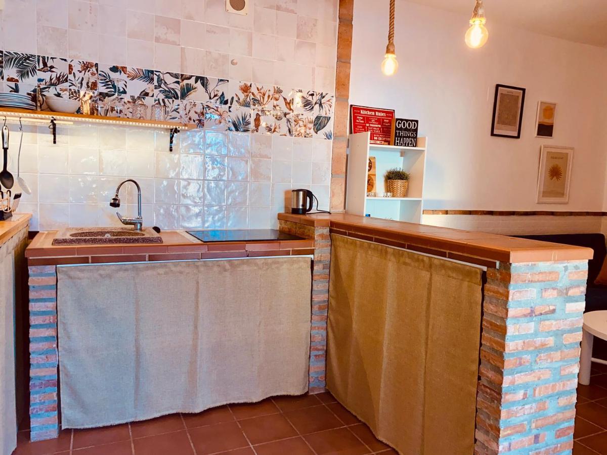 Alcalá de Guadaira La Casita Del Cactus - Casa De Campo Con Piscina מראה חיצוני תמונה